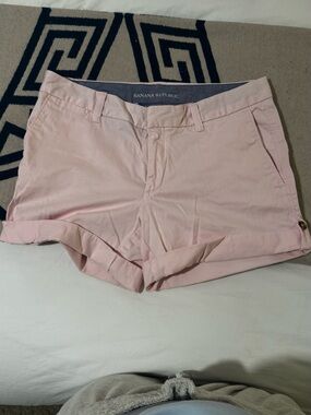 Banana Republic Light Pink Chino Bermuda Shorts